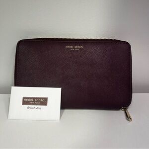 Henri Bendel Wallet, Henri Bendel West 57th Zip Around Continental Wallet